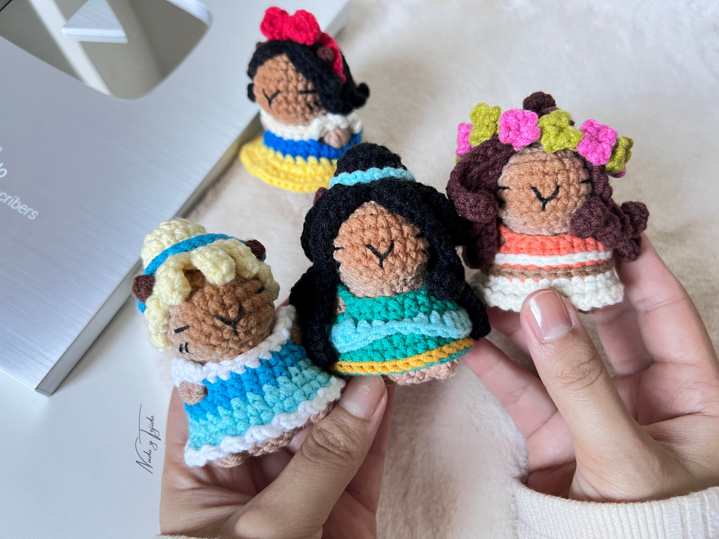 E-Book Colección 11 Princesas Capibaras + Cuerpo Base Capibara Patrón PDF