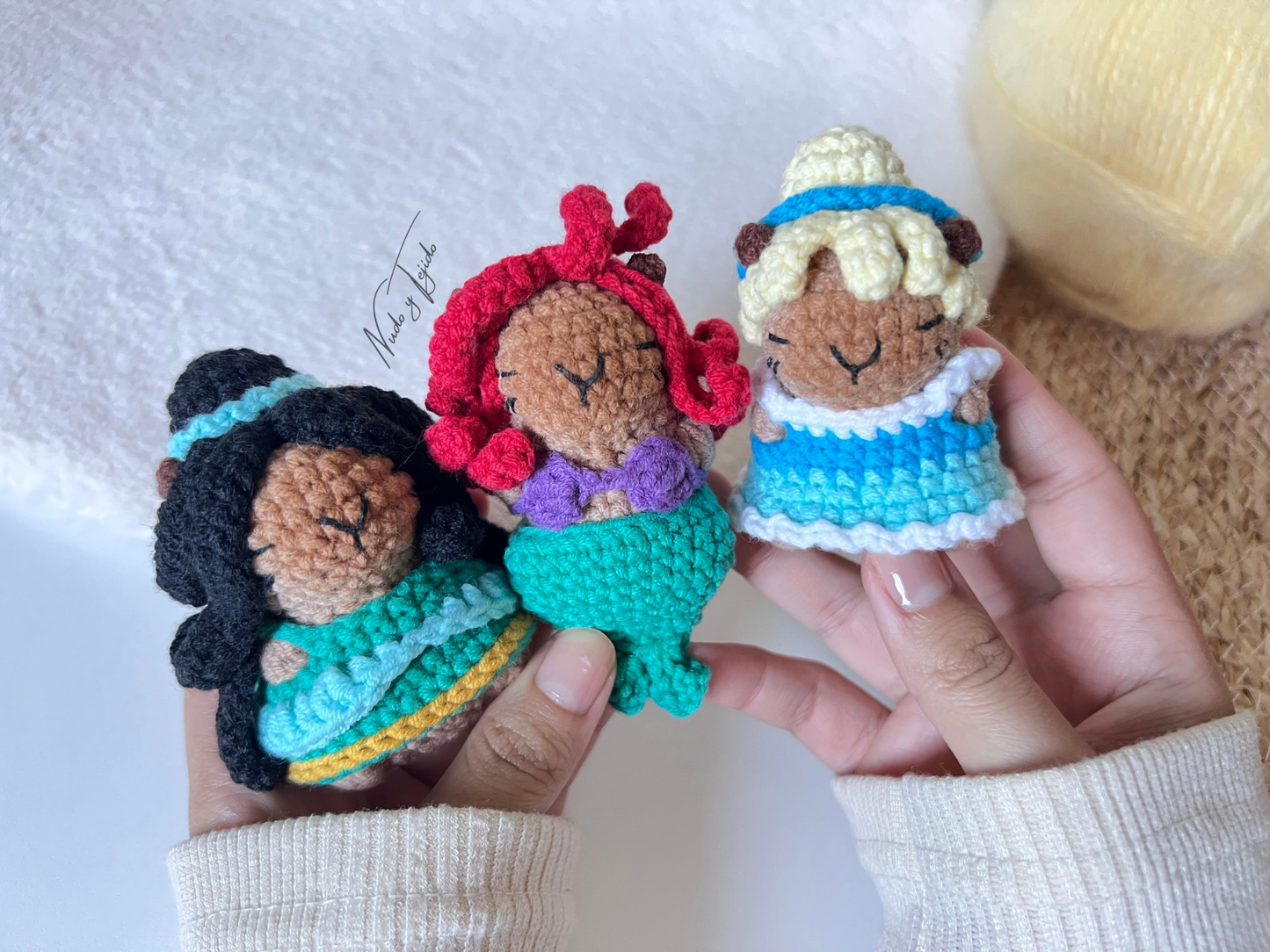 E-Book Colección 11 Princesas Capibaras + Cuerpo Base Capibara Patrón PDF