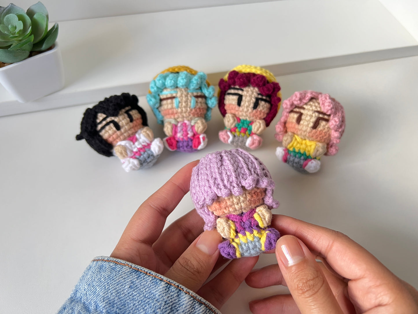 Saja Boys Amigurumi Patron PDF Guerreras del K-POP