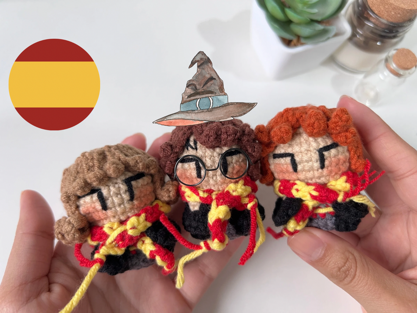 Mini Colección Harry Potter Chibis Patrón PDF