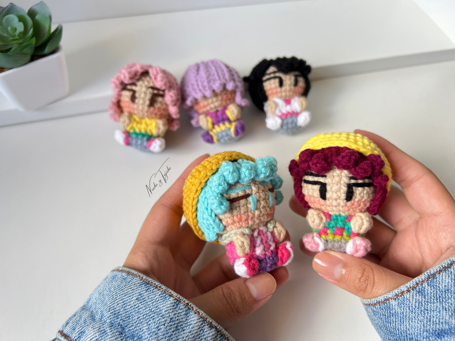 Saja Boys Amigurumi Patron PDF Guerreras del K-POP