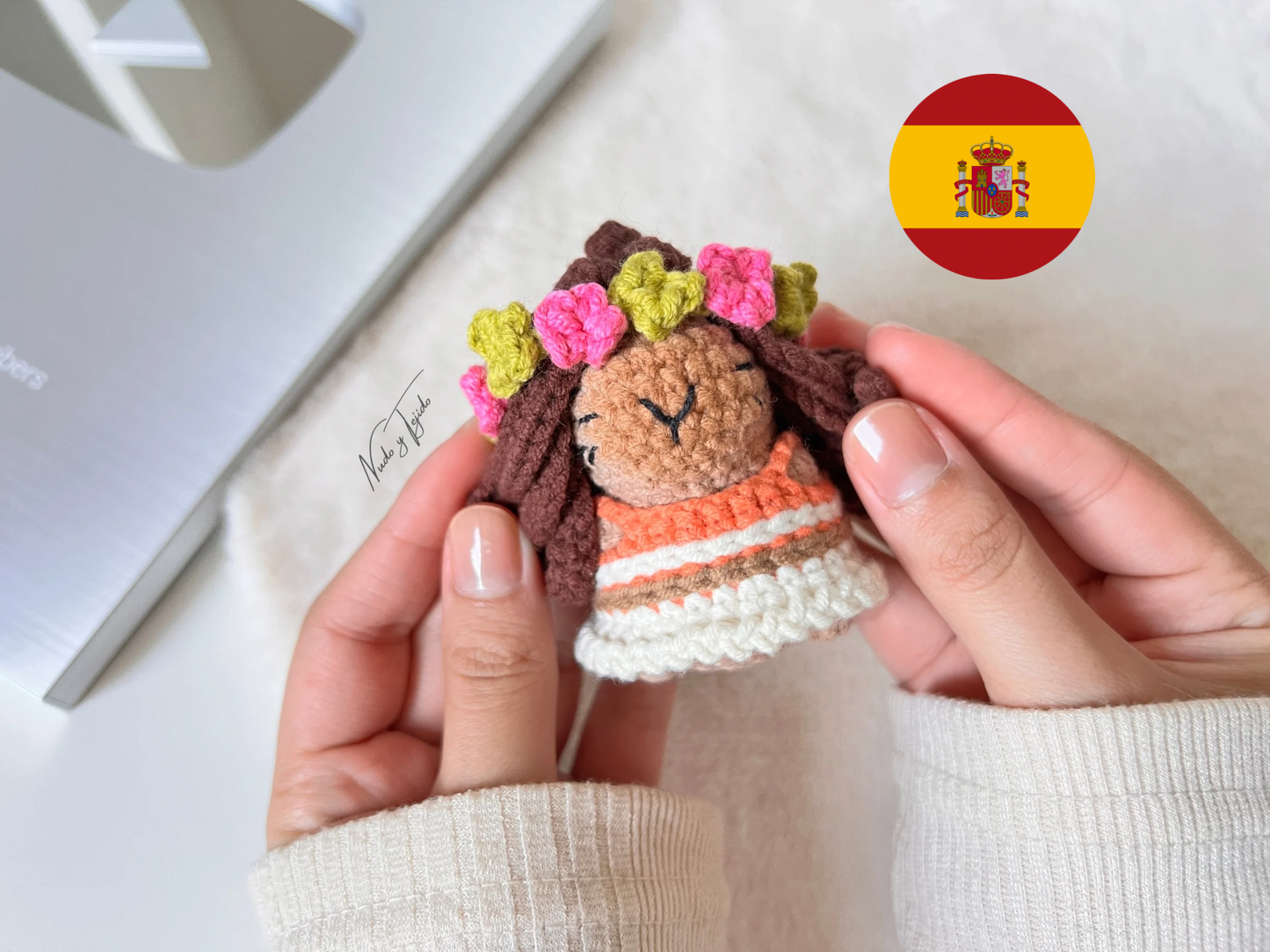 Moana Capibara Patrón PDF