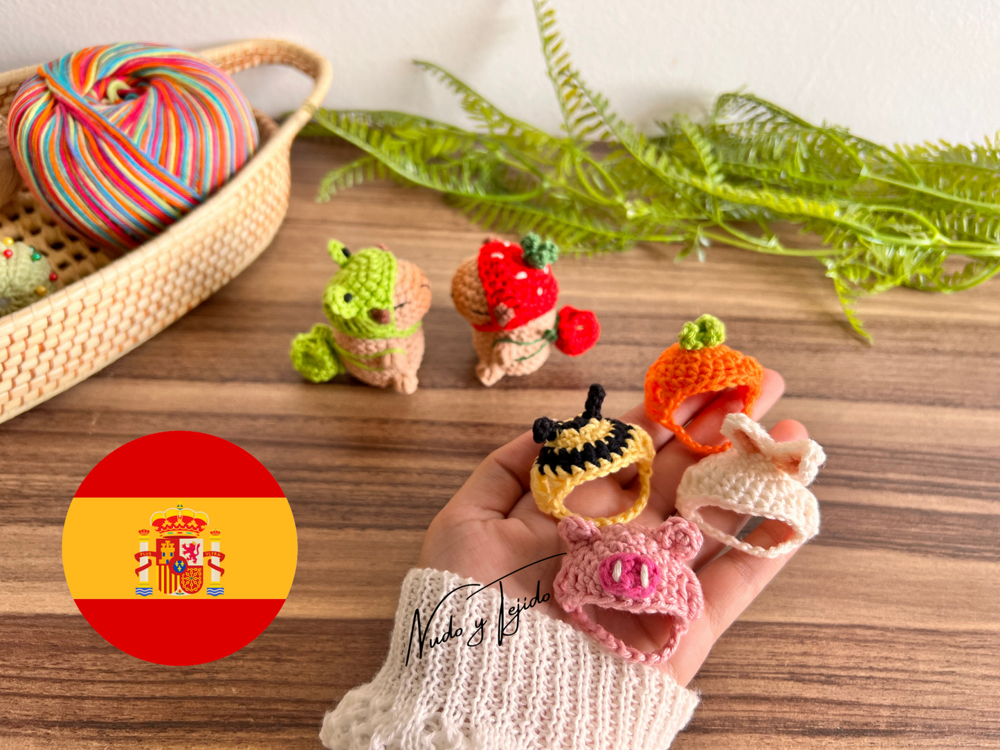 Patrón Disfraces Capibara Amigurumi PDF English, Español, Português