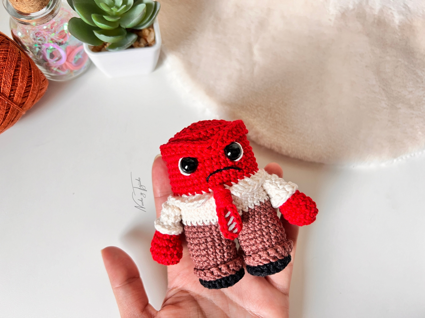 Furia Intensamente Amigurumi Patrón PDF Esp, Port, Ingl