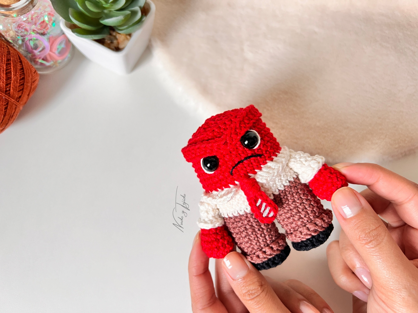 Furia Intensamente Amigurumi Patrón PDF Esp, Port, Ingl