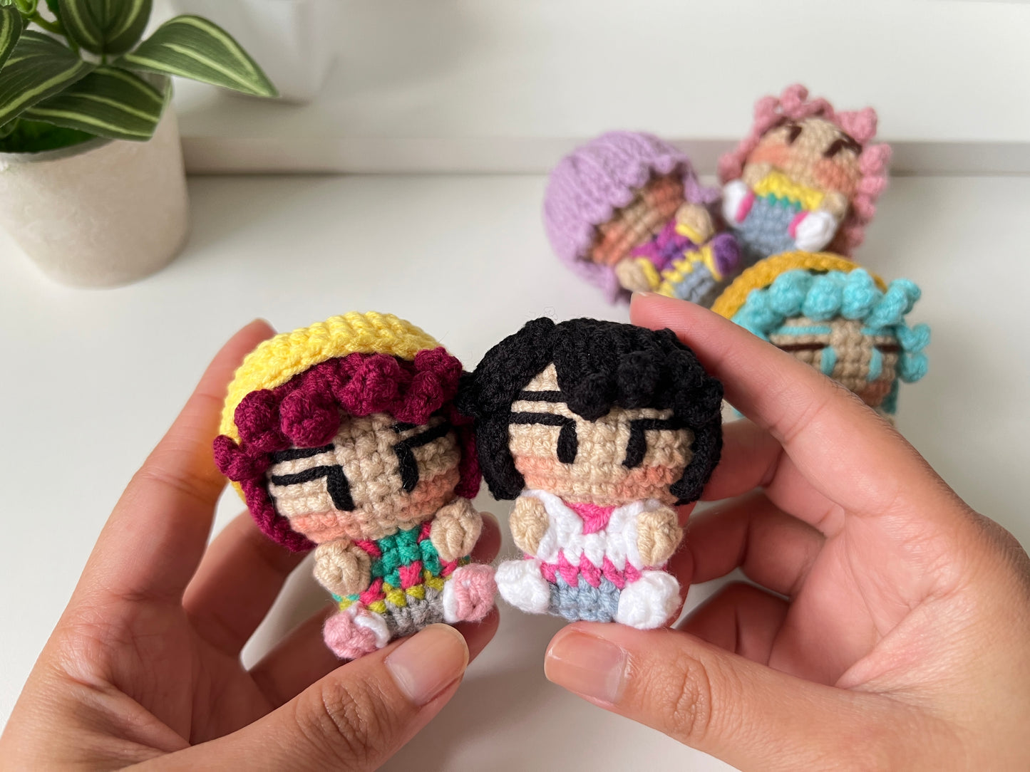Saja Boys Amigurumi Patron PDF Guerreras del K-POP