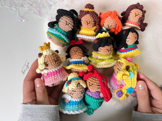 E-Book Colección 11 Princesas Capibaras + Cuerpo Base Capibara Patrón PDF