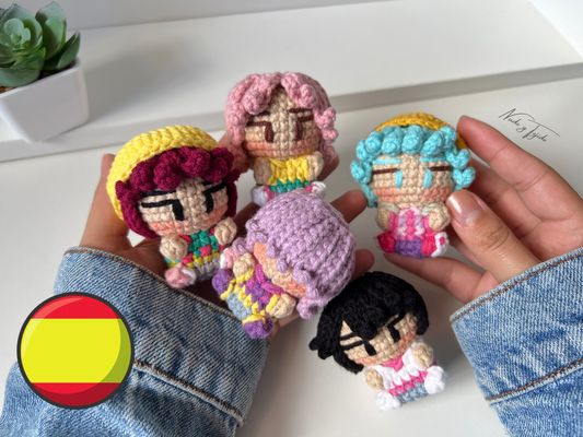 Saja Boys Amigurumi Patron PDF Guerreras del K-POP