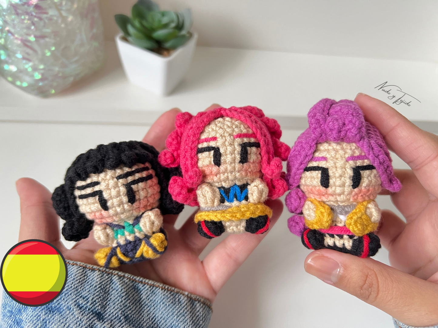 Guerreras K-POP Patron PDF Chicas Huntrix Amigurumi