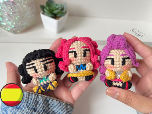 Guerreras K-POP Patron PDF Chicas Huntrix Amigurumi