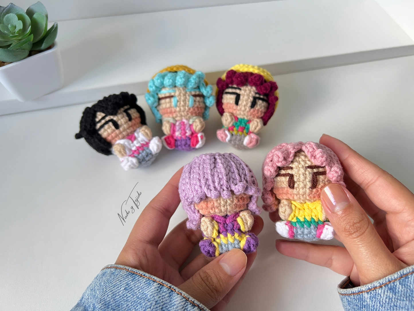 Saja Boys Amigurumi Patron PDF Guerreras del K-POP