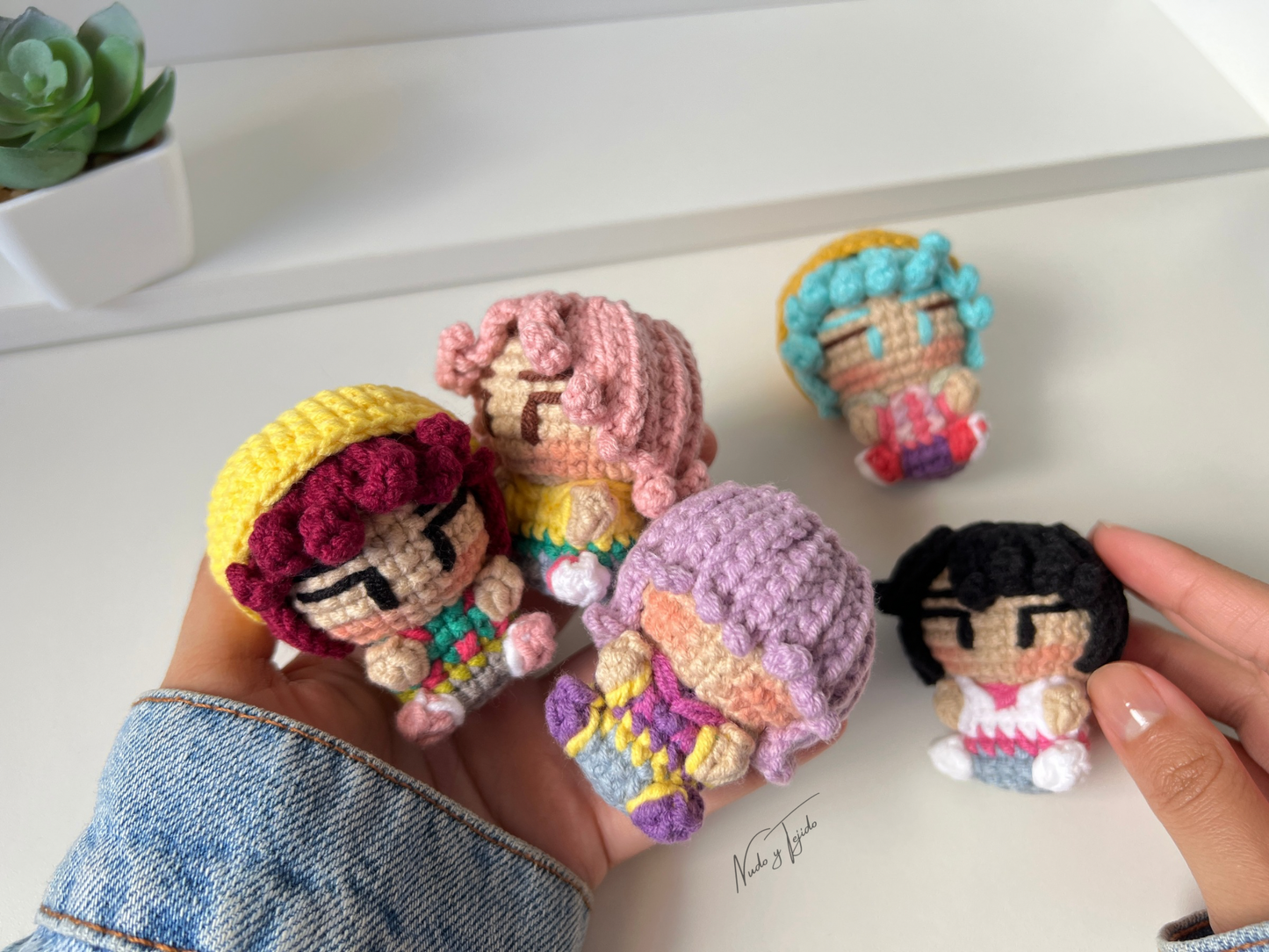 Saja Boys Amigurumi Patron PDF Guerreras del K-POP