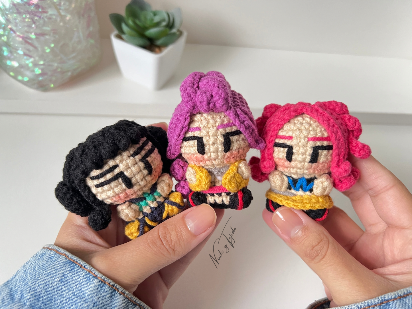 Guerreras K-POP Patron PDF Chicas Huntrix Amigurumi